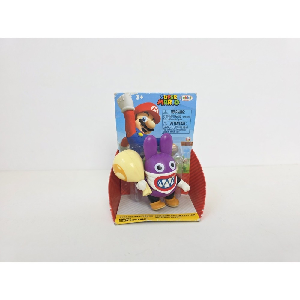 Jakks Pacific Super Mario figure Nabbit New